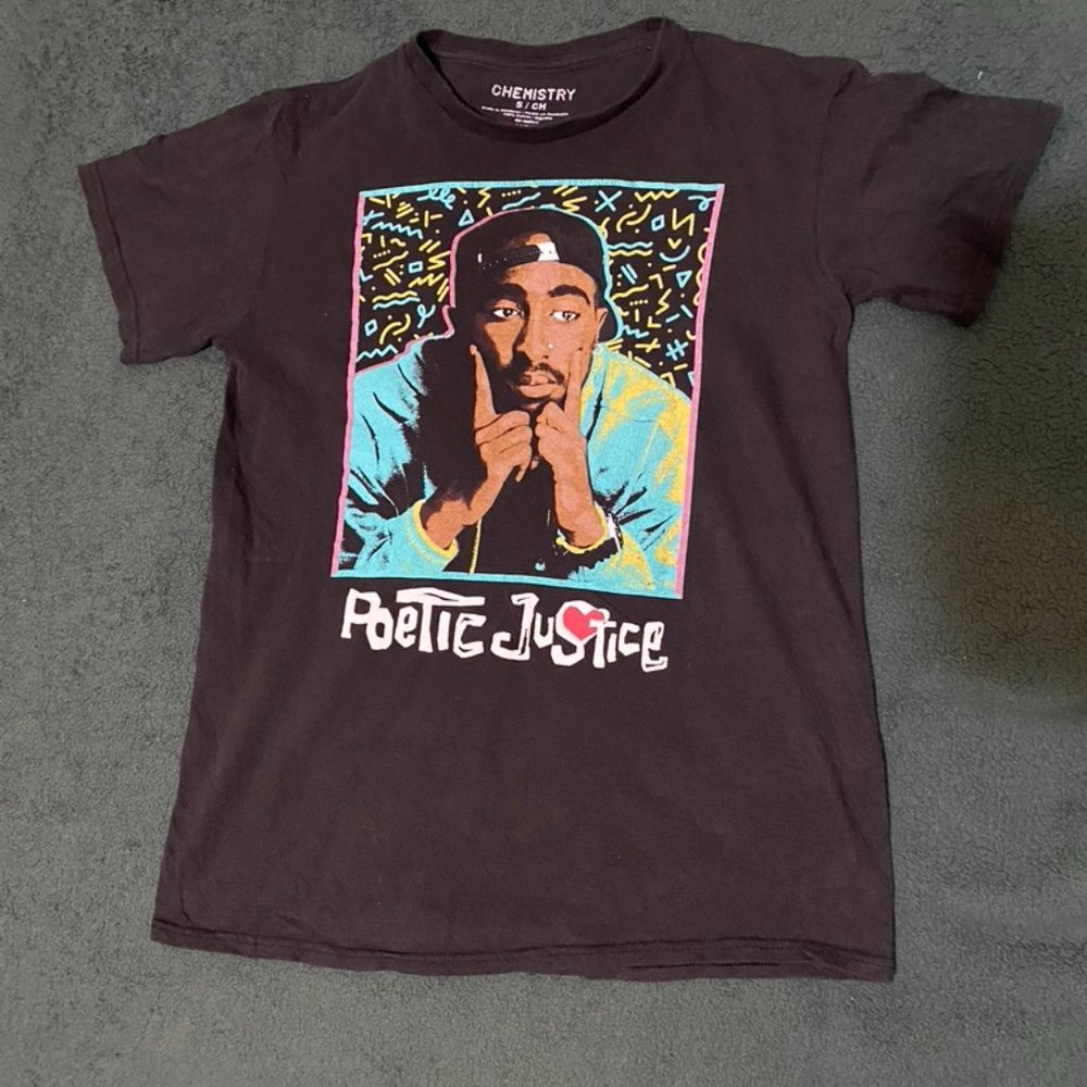 2pac Poetic Justice (Tupac Shakur) Vintage T shirt